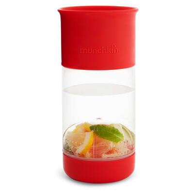 Munchkin Miracle 360 Fruit Infuser Cup Red