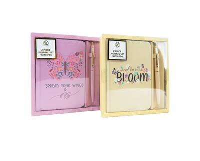 Boxed Journal With Pen Set Assorted 1 count