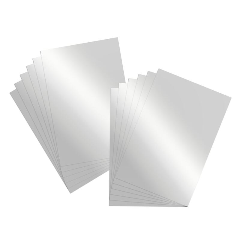 Bazic Metallic Silver Poster Board 22