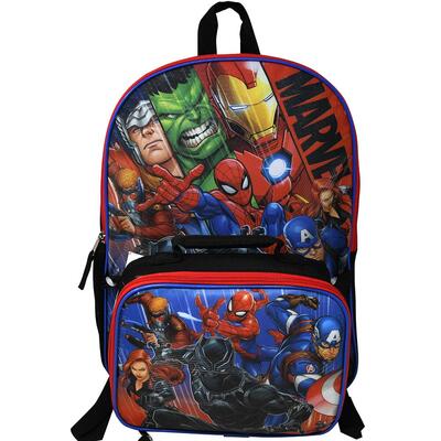 Avengers Backpack & Lunch Kit 16