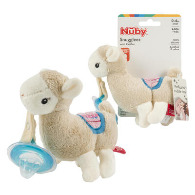 Nuby Snuggleez With Pacifier: $35.00