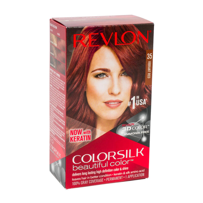 Revlon Colorsilk Hair Color Vibrant Red