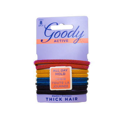 Goody Hair Elastics  Active 8ct: $2.00