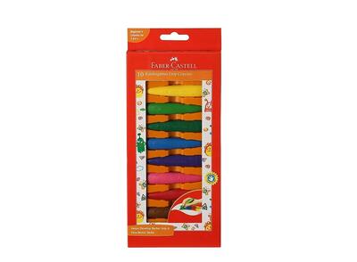 Faber-Castell Kindergarten Grip Crayons 10pcs