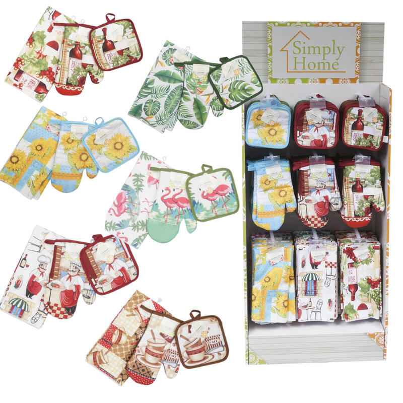 Kitchen Textile Pack Assorted 1 EACH: $6.00