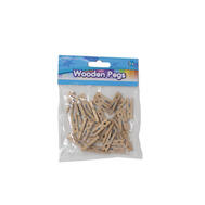 Craft Wooden Pegs 30 ct: $2.00