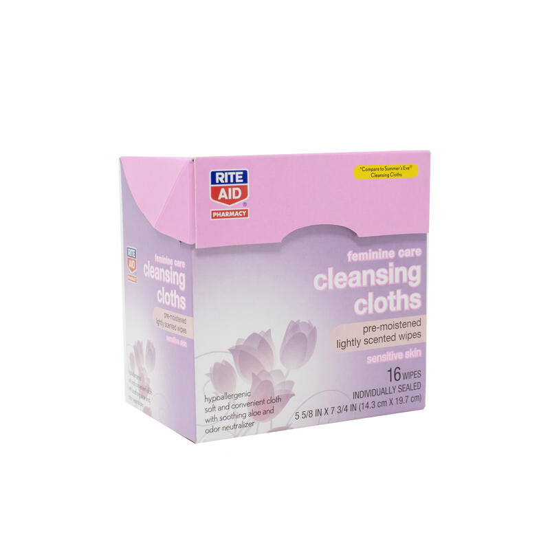 Feminine Care Cleansing Wipes