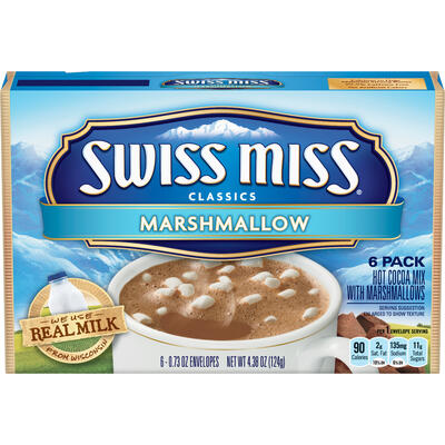 Swiss Miss Classics Marshmallow 6pk: $8.00