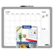 Bazic Aluminium Framed Magnetic Dry Erase Calendar 16'' x 20'': $0.00