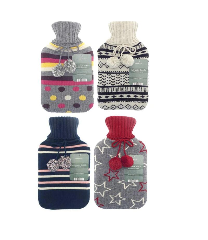 Hot Water Bottle Trendy Jac Knitted 2ltr