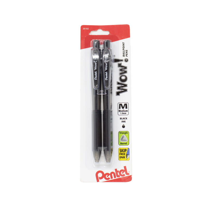Pentel 2ct Gel Pen Black
