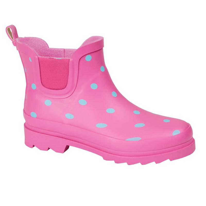 Borrowdale Pink Rubber Boots Size 4-8