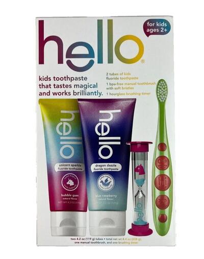 Hello Kids Holiday Gift Set With Hour Glass