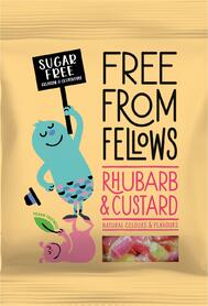 Free From Fellows Rhubarb & Custard 70g: $6.00