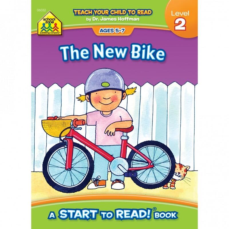 School Zone The New Bike Level 2 Book