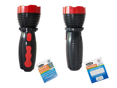 Red & Black Flash Light 5.75x15.75