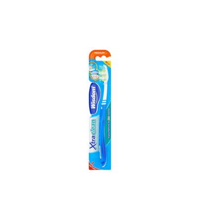 Wisdom Xtra Clean Toothbrush Medium 1 count