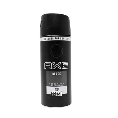 Axe Deod Spray 12/150ml Black: $9.99