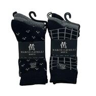 Marco Cavelli Mens Dress Sock Size 10 - 13: $12.00