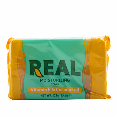 Real Moisturizing Soap Vitamin E and Coconut Oil 125g