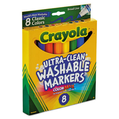 Crayola Washable Markers 8ct