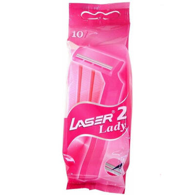 Laser 2 Lady Disposable Razors 10 count
