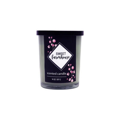 Sweet Farmhouse Milky Finish Jar Candle  14oz