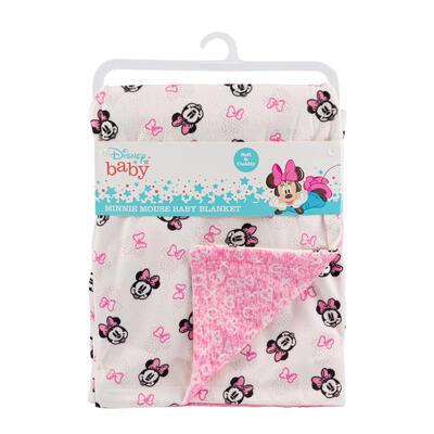 Disney Baby Minnie Mouse Blanket Assorted 1 pack
