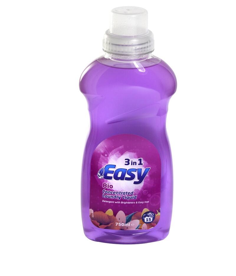 Easy 3 In 1 Concentrated Laundry Liquid 750ml: $8.00