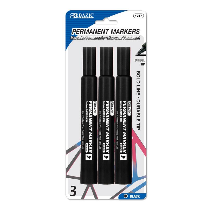 BAZIC BLK CHISEL TIP JUMBO PER