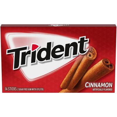 Trident Cinnamon Gum: $5.00