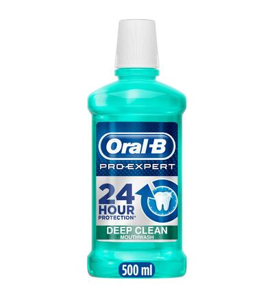 Oral B Mouthwash Deep Mild 500ml