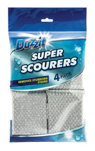 Duzzit Super Scourers Pad 4pk: $7.00