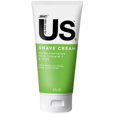 Bic Ultra-Soothing Shave Cream 6oz: $7.00