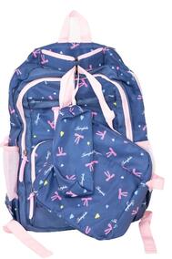 Navy Blue Backpack Set 3pcs: $0.00
