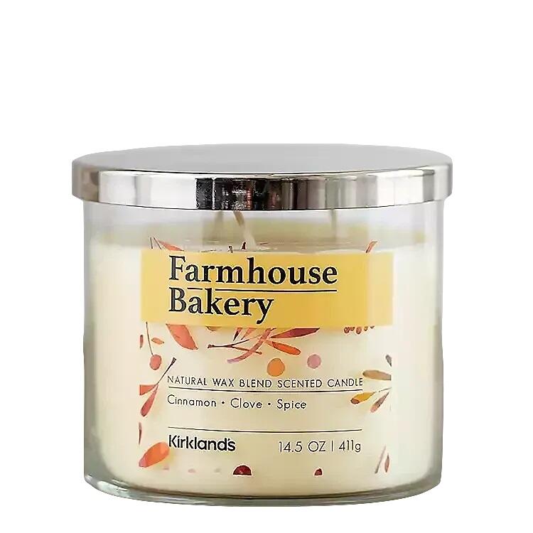Kirkland's Farmhouse Bakery Scented Candle 14.5oz