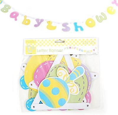 Baby Shower Letter Banner