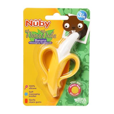Nuby NanaNubs Banana Massaging Toothbrush: $20.00