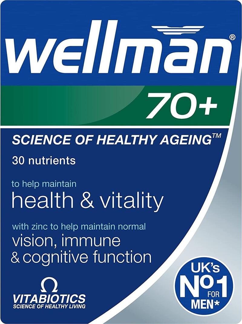 Vitabiotics Wellman 70+