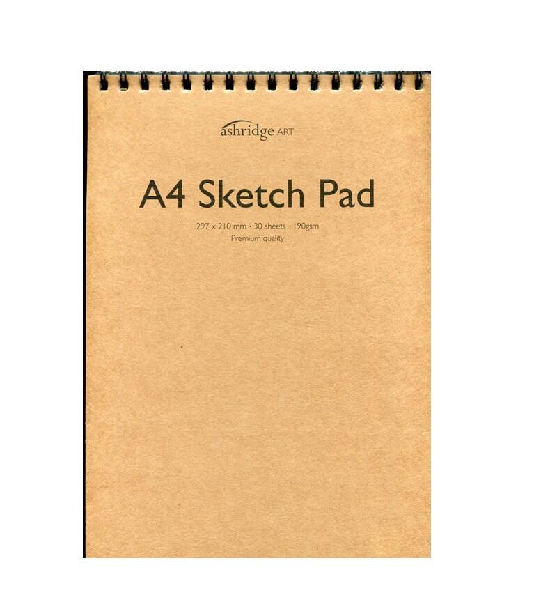 Ashridge Art A4 Sketch Pad 30 Sheets 1 count