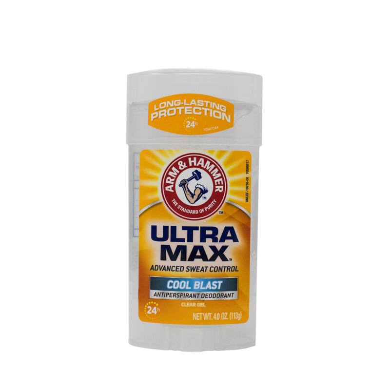 Arm & Hammer Ultra Max Anti-perspirant Deodorant Clear Gel Cool Blast 4 oz