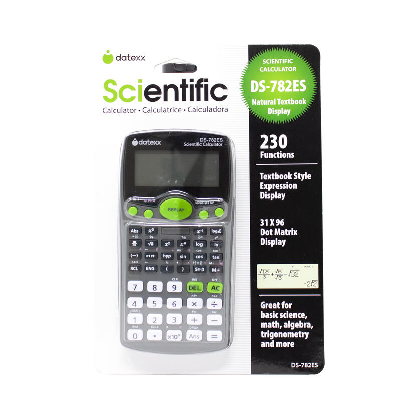 Teledex 2Line Scientific Calculator With Natural Textbook Display: $35.00