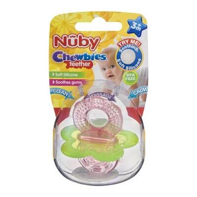 Nuby Chewbies Silicone Teether 3+ Months: $15.00
