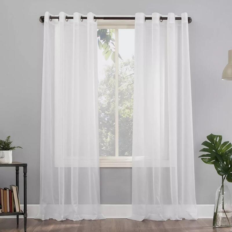 Kim 8 Grommets Solid Sheer Panel 54