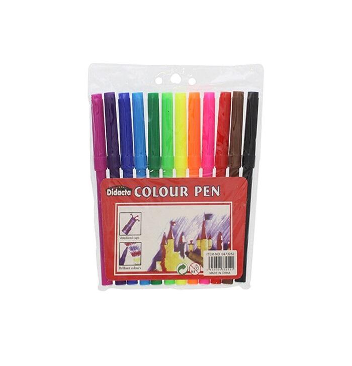 Didacta Colour Pen 12 pieces: $4.01