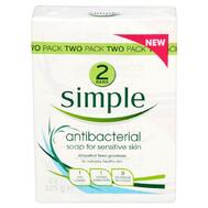 Simple Antibacterial Soap For Sensitive Skin 2 pack: $9.00