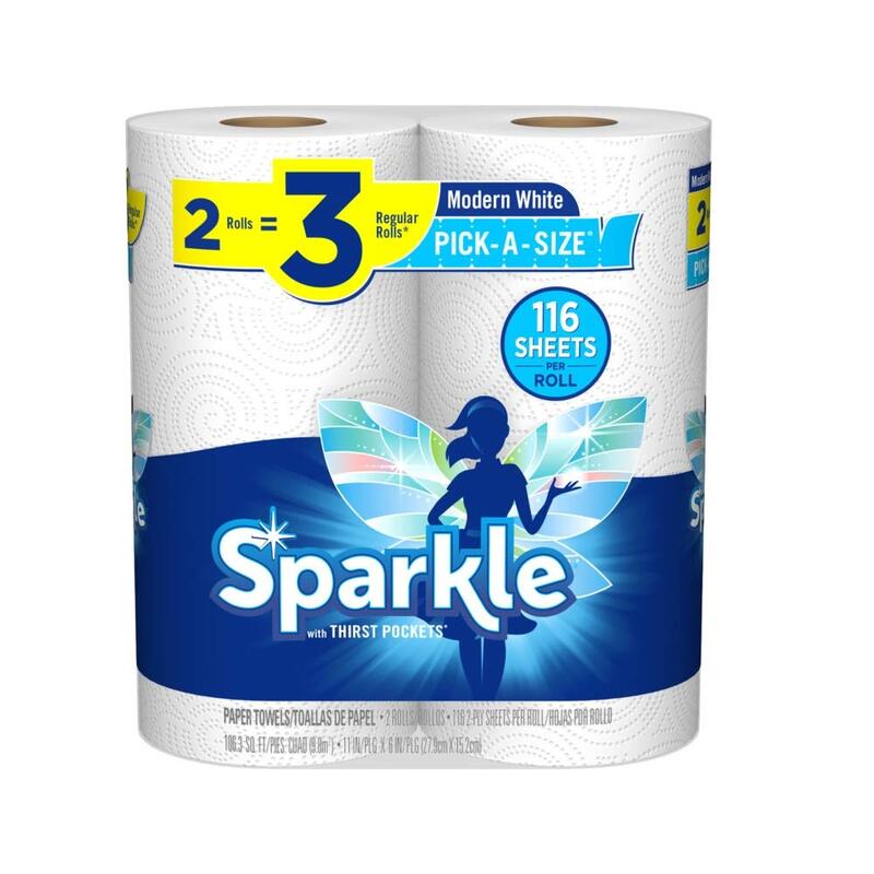 Sparkle Paper Towel 2 count