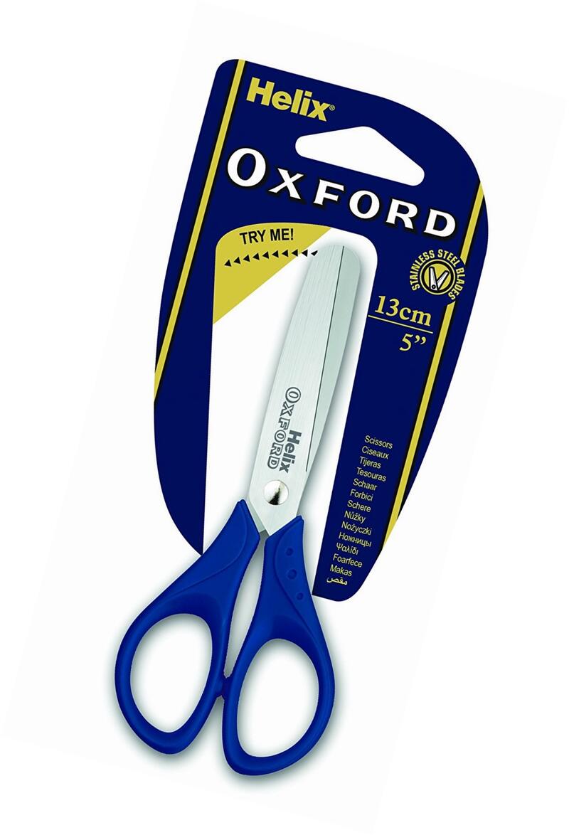 Helix Oxford Rounded Tip Scissors 13cm 1 count