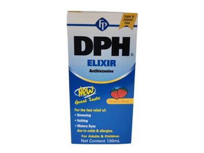 Children's DPH Elixir Antihistamine 120ml
