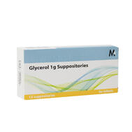 Glycerol 1g Suppositories For Infants 1ct: $1.75